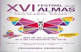 Día de muertos Texcoco Festival de las Almas Valle... · dos importantes sedes, Valle de Bravo y ... encuentran un espacio en este festival para compartir con ... agrupación española