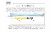 SkyDrive - correo.unam.mx · SkyDrive le da acceso a las Office Web Apps, para que pueda ver y editar archivos de Excel, Word, ... Controle la privacidad de sus archivos