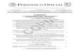 ÓRGANO DEL GOBIERNO CONSTITUCIONAL DEL ESTADO …po.tamaulipas.gob.mx/wp-content/uploads/2016/07/cxli-83-130716F.pdf · Por muerte del Licenciado RENATO FILIZOLA HACES, se cancela