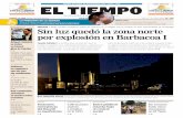 SERVICIO > Sin luz quedó la zona norte por explosión en ...media.eltiempo.com.ve/EL_TIEMPO_VE_web/25/diario/docs/... · 53 Votos 1 3 % Las denuncias, ... cifras preocupantes de