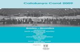 Catalunya Coral 2009 - FCEC - Pàgina principal · CORAL L'HARMONIA DE VALLDOREIX GRUP VOCAL HORTA DE BARCELONA ... El mestre Josep Sancho Marraco (1879-1960) En Pere Gallerí Tradicional