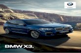 BMW X3. · Cambio automático de 8 velocidades con Steptronic, levas de cambio en el volante : Sistema inteligente de tracción a las cuatro ruedas BMW xDrive . 65 litros . Combinado: