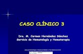CASO CLÍNICO 3 - AGHH - Asociación Galega de ...Aula de Hematólogos. Perpetuum Mobile. 27 de febrero de 2014 PRESENTACIÓN DEL CASO (I) Mujer de 50 años que sufrió un accidente