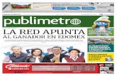 .com.mx LA RED APUNTA .com.mx CIUDAD DE MÉXICO Jueves 06 de abril de 2017 Máx. 26˚ C | Mín. 12˚ C  @publimetroMX