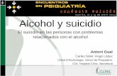 Alcohol y suicidio - drgual.comy+suicidio... · 18 ¿Existe una relación entre alcohol y suicidio a nivel poblacional? • Análisis de las tasas de suicidio en 14 paises europeos