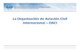 ORGANIZACIÓN DE AVIACIÓN CIVIL INTERNACIONAL … · Se divide en cinco divisiones principales: • Dirección de Navegación Aérea • Dirección de Transporte Aéreo • Dirección