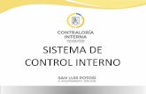 Sistema de Control Interno - intranet.sanluis.gob.mxintranet.sanluis.gob.mx/wp-content/uploads/2017/07/SCI-INTRANET.pdf · La supervisión del Sistema de Control Interno es esencial