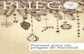 PLIEGO - vidanuevadigital.com · PLIEGO 3.017. 24 de diciembre de 2016 / 6 de enero de 2017 Vida Nueva Poemas para un pregón de Navidad Juan Carlos rodríguez