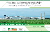 nota - El portal único del gobierno. | gob.mx · ¿Qué es agricultura de precisión? Componentes de la agricultura de precisión La Agricultura de Precisión (AP) se puede de˜nir