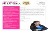 INFORME Oficina del Distrito en San Diego: DE LORENA · Incluyendo las comunidades de Barrio Logan, Bonita, Chollas View, City Heights, Egger Highlands, ... Lucero Chavez, Representante