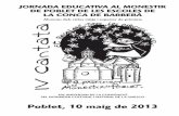 Alumnes dels cicles mitjà i superior de primària IV Cantatablocs.xtec.cat/ceipmartipoch/files/2013/05/cantata-2013.pdf · Preparació de la Cantata 11.45 h Pausa 12.00 h Cantata