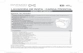 LAVADORA DE ROPA - CARGA FRONTALserviciosdaewoo.com.mx/archivos/productos/manual/manual-de-usuario... · Este manual contiene información importante sobre el uso y el mantenimiento