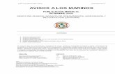 AVISOS A LOS MARINOS · 0 aviso a los marinos 389- 412/16 publicación no.12 avisos a los marinos publicaciÓn mensual diciembre 2016. direcciÓn general adjunta de oceanografÍa,