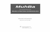 MUSEU D’HISTÒRIA DE BARCELONA - bcn.cat · d‟Arqueologia i Patrimoni Dep. de Centres Dep. de Programes Dep. de Col·leccions Direcció de Recursos Direcció de Projectes . 3.