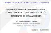 CURSO DE EVALUACIÓN DE HABILIDADES, COMPETENCIAS … CURSO/Desco. CURSO... · Neuro-ophthalmology 2. Cornea, External Diseases, Orbit and Ocular Adnexa 3. Glaucoma, Cataract and