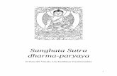Sanghata Sutra dharma-paryaya - Shabkar.Org - Extensive … · 4 completamente en el inigualable, perfectamente completo despertar. Los dharmas virtuosos que ellos alcanzarán nunca