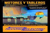 MOTORES Y TABLEROS - recordelectric.com · SCADA (Supervisor, Control y Adquisición de Datos). Centro de control de motores y para aplicaciones de ingeniería con arrancadores y