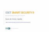 ESET Smart Security - Antivirus and Internet Security ... · Microsoft Windows 10 / 8.1 / 8 / 7 / Vista / XP ... Puede instalar ESET Smart Security desde un CD o DVD de ... especifique