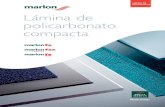 Lmina de policarbonato compacta - garen.com.mx .LMINA DE POLICARBONATO COMPACTA INTrODuCCI³N