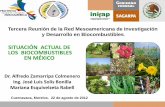 Tercera Reunión de la Red Mesoamericana de Investigación y ... · Especies en estudio con potencial energético Ventajas: ... Instituto Nacional de Investigaciones Forestales, Agrícolas