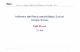 Informe RSC 2016 Self Bank · LA7, LA13, DH3, Principio 2. Las empresas deben asegurarse de que sus empresas no son cómplices en la vulneración de los Derechos Humanos DH3 Principio