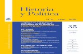 Historia y Política Historia y Política - Dialnet · enero/junio 2016 35 DOSSIER n ESTUDIOS n ESTADO DE LA CUESTIÓN n IN MEMORIAM n RECENSIONES Historia y Política ISSN-L 1575-0361