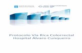 Protocolo Vía Rica Colorrectal Hospital Álvaro Cunqueirosociga.net/wp-content/uploads/2018/04/VIA-RICACOLORRECTAL-CHUVI... · El propósito es explicar el protocolo al paciente