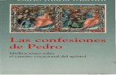 Las confesiones de Pedro - mercaba.org carlo maria - las... · taciones que el cardenal Cario Maria Martini, arzo bispo de Milán, propuso durante un retiro espiritual dirigido a