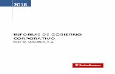 INFORME DE GOBIERNO CORPORATIVO · Informe de Gobierno Corporativo 2018 | SCOTIA SEGUROS, S.A. 4 II. ACCIONISTAS DE SCOTIA SEGUROS, S.A. 1. Principales accionistas y participación: