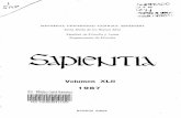 Sapientia, año XLII, Nº 163, 1987 - Biblioteca Digitalbibliotecadigital.uca.edu.ar/repositorio/revistas/sapientia163.pdf · E. Sacchi), p. 73; GIOVANNI REALE Storia della filosofia