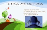 ETICA METAFISICA.pdf - Libro Esotericolibroesoterico.com/biblioteca/metafisica/ETICA METAFISICA.pdf · dualidad positiva y negativa, estudia lo que corresponde de Divino al Ser, y