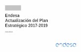 Endesa Actualización del Plan Estratégico 2017-2019 · 2 1. Éxito de la reciente restructuración del equity story de Endesa 2. Nuevo paradigma energético y periodo de transición