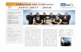 Informe de Labores JVPO 2017 - 2018cssp.gob.sv/wp-content/uploads/2018/04/Bolentín-Informe-de-La... · Informe de Labores JVPO 2017 - 2018 Fecha 05 de Diciembre 2018 Volumen 1, número