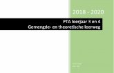 PTA leerjaar 3 en 4 - sterrencollege.nl · 4 342 Presentatie Presentatie over stage/PPT K1,K2,K3,K5 M 4 Nee *afsluitende weken . Vak: Engels Schooljaar: 2018 - 2019 ... hoe gedrag