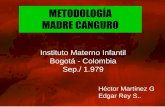 METODOLOGA MADRE CANGURO - .Metodolog­a Madre Canguro esencialmente natural H©ctor Mart­nez