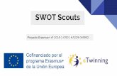 SWOT Scoutsiesazcona.org/images/curso1819/erasmus/Copia-de-Presentacin-SWOT... · -analisis dafo como ... Entonces, ¿qué es SWOT Scouts? «Swot Scouts es un proyecto de asociación