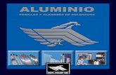 ALUMINIO - weldingwire.comweldingwire.com/Images/Interior/product info/aluminum spanish.pdf · Las recomendaciones de esta tabla son únicamente para los procesos de soldadura de