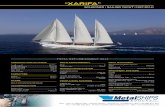 “XARIFA” - metalships.com Xarifa MQ2.pdf · “XARIFA ” SCHOONER ... Length overall .....48.70 m Lengthbetweenp.p.....30.65 Totalm Breadthmoulded.....8.55 m Depthmain deck ...