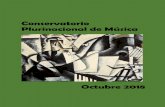 Conservatorio Plurinacional de Música FESTIVAL DE MÚSICA BOLIVIANA Y LATINOAMERICANA PARA PIANO La mención de Piano Clásico de la Carrera de Música Académica del COPLUMU, apoyando