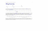 MATERIALES INDUSTRIALES 1materias.fi.uba.ar/7201/NYLON.pdf · El nylon se llama nylon 6.6, porque cada unidad repetitiva de la cadena polimérica, tiene dos extensiones de átomos