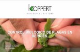 CONTROL BIOLOGICO DE PLAGAS EN BERRIES.€œEl control biológico consiste en usar las mismas armas de la naturaleza, que es nuestra fuente de inspiración, para conseguir de ese modo