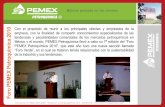 empresa, con la finalidad de compartir conocimientos ... · Foro PEMEX Petroquímica 2010. Con el propósito de reunir a los principales clientes y empleados de la empresa, con la