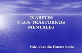 DIABETES Y LOS TRASTORNOS MENTALES - saptel.org.mx · Definición: La diabetes mellitus es una enfermedad crónica e incurable, que se caracteriza por exceso de glucosa (azúcar)