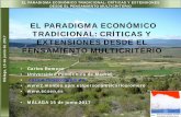 EL PARADIGMA ECONÓMICO TRADICIONAL: CRÍTICAS Ymulticriterio.es/wp-content/uploads/2017/06/CRomero.pdfel paradigma econÓmico tradicional: crÍticas y extensiones desde el pensamiento