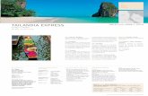 TAILANDIA EXPRESS 1 - Home Page - TUI SPAIN · ASIA Tailandia Día 1 España ... la arquitectura tradicional de pala-cios y templos. Alojamiento. ... Peach Laguna Resort & Spa: fruta