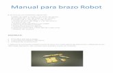 Manual para brazo Robot - App-Tek | Mayoristas de Arduino ...app-tek.net/wp-content/uploads/2017/09/Manual Brazo App-Tek.pdf · bótico arduino Mearm. Utilizaremos las piezas (8,