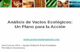 Análisis de Vacíos Ecológicos: Un Plano para la Acción file1. ¿Qué es el análisis de vacíos ecológicos? Una comparación entre el estatus de la biodiversidad y el estatus