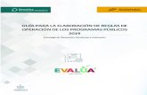 Guia para la elaboración de Reglas de Operación 2019 · Col. Miraflores C.P.44270 Guadalajara, Jal. Tel. 01 (33) ... La actuación de las organizaciones públicas se contextualiza