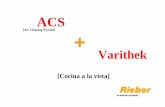 ACS + varithek resumen [Sólo lectura] + varithek.pdf• HACCP • Calidad de los alimentos • Bajo nivel de satisfacción ... ACS [air cleaning system] Varithek, el complemento ideal