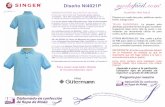 Diseño NI4021P - modafacil.com · El trazo que usted recibe está “Listo para poner sobre la ... para el nuevo ancho de tela. ... Patrones para Muñecas en Foamy Disfraces Hallowen